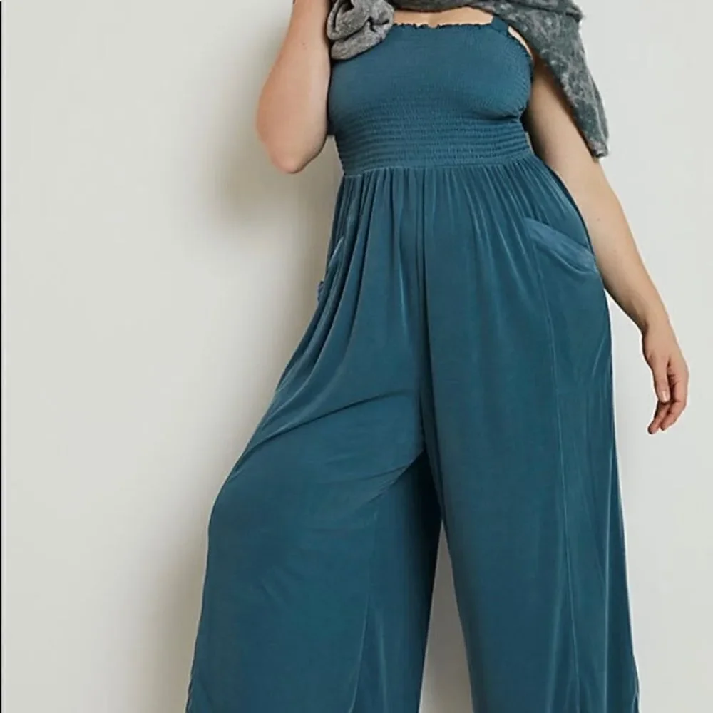 Anthropologie | Javier Smocked Jumpsuit | Saturday Sunday | Size: S Petite
